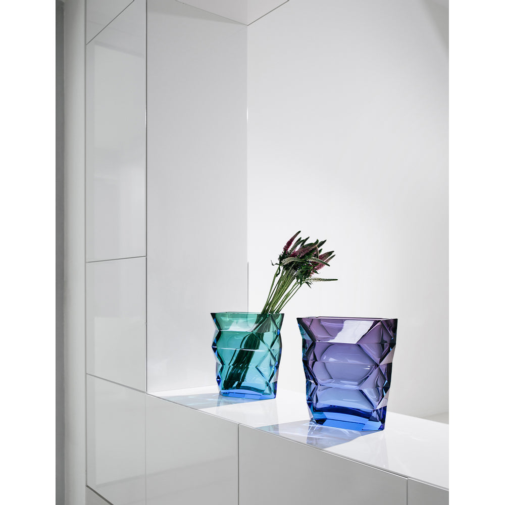 Polygon 2 Vase, 26 cm by Moser Additional image - 1
