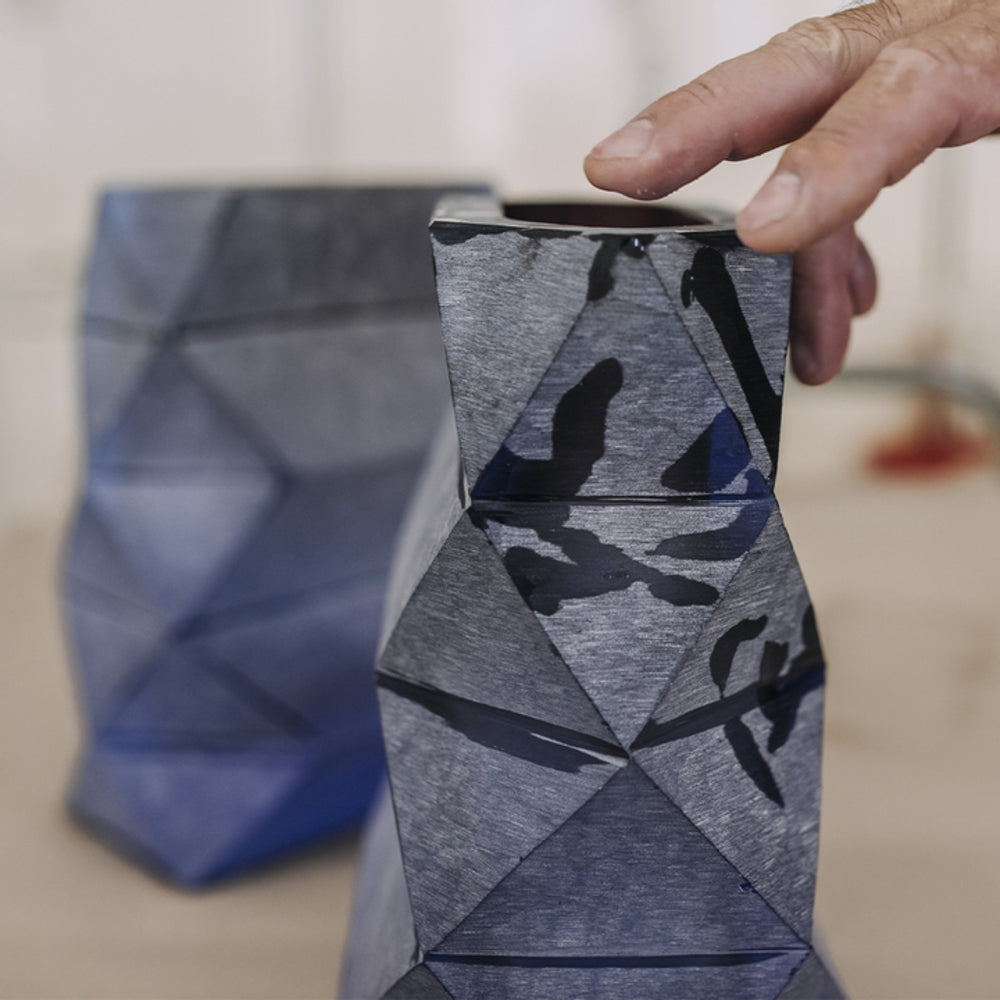 Polygon 2 Vase, 26 cm by Moser Additional image - 4