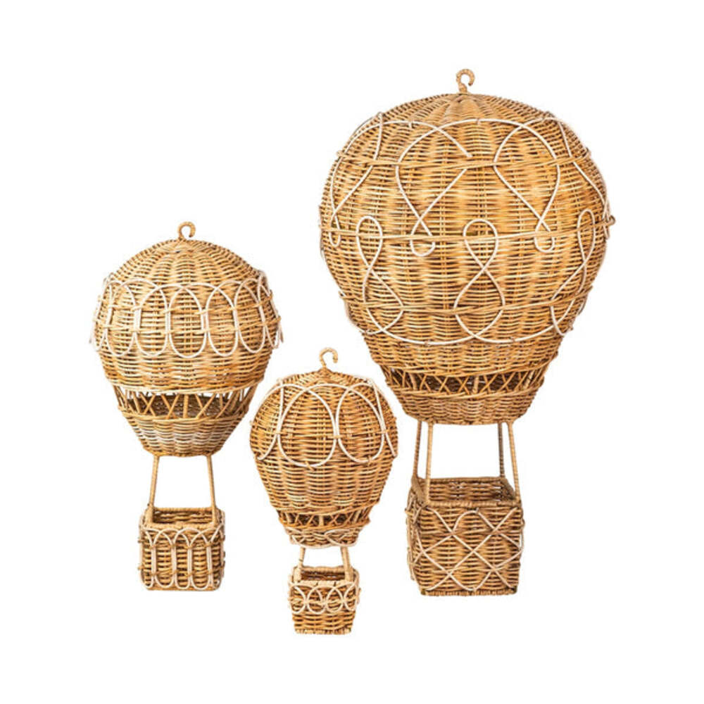 Provence Rattan 20" Hot Air Balloon by Juliska Additional Image-6