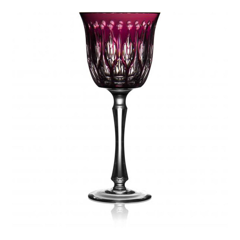 Renaissance Amethyst Water Glass by Varga Crystal