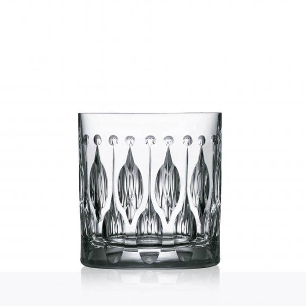 Renaissance Clear Old Fashioned Glass by Varga Crystal