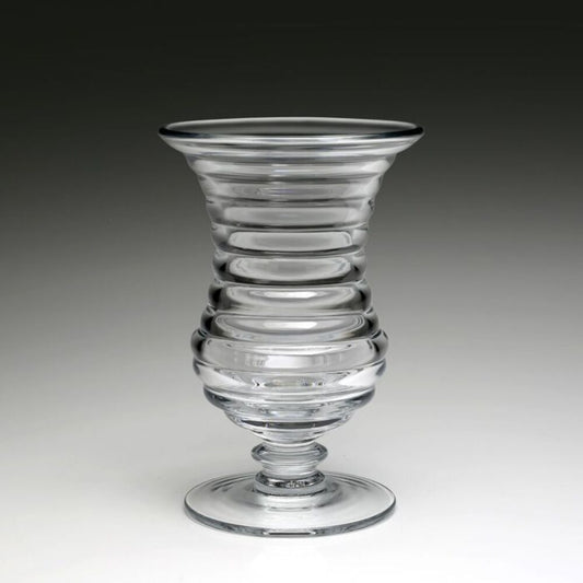 Ripples Footed Vase 8 1/2" by William Yeoward Additional Image-1