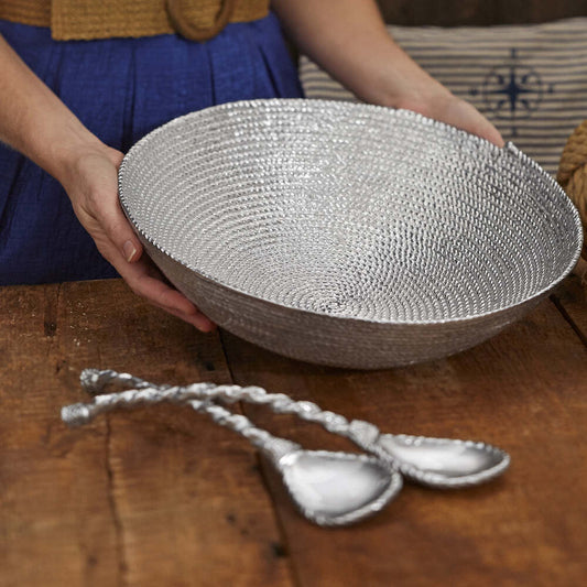 Rope Serving Bowl by Mariposa Additional Image-2
