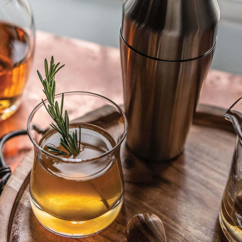 Shoreham Double Old-Fashioned by Simon Pearce Additional Image-4
