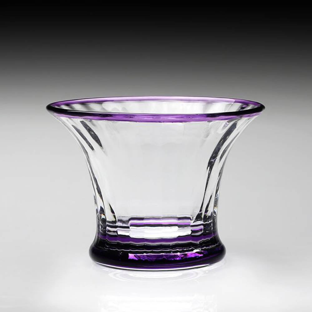 Siena Amethyst Mini Vase/Sorbet Dish by William Yeoward Crystal Additional Image - 1