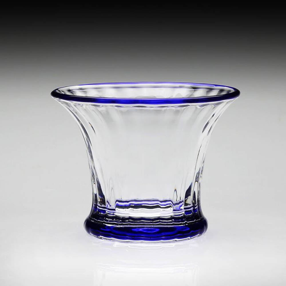 Siena Blue Mini Vase/Sorbet Dish by William Yeoward Crystal Additional Image - 1
