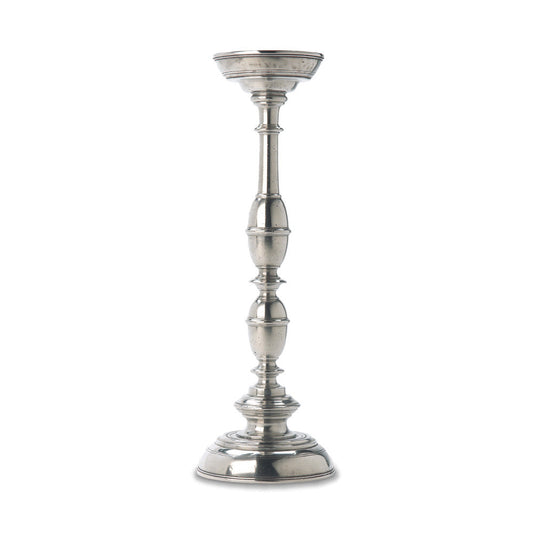 Siena Pillar Candlestick by Match Pewter