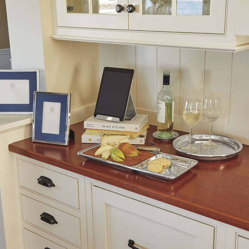 Signature Cheese & Cracker Server With Dark Wood Insert by Mariposa Additional Image-2