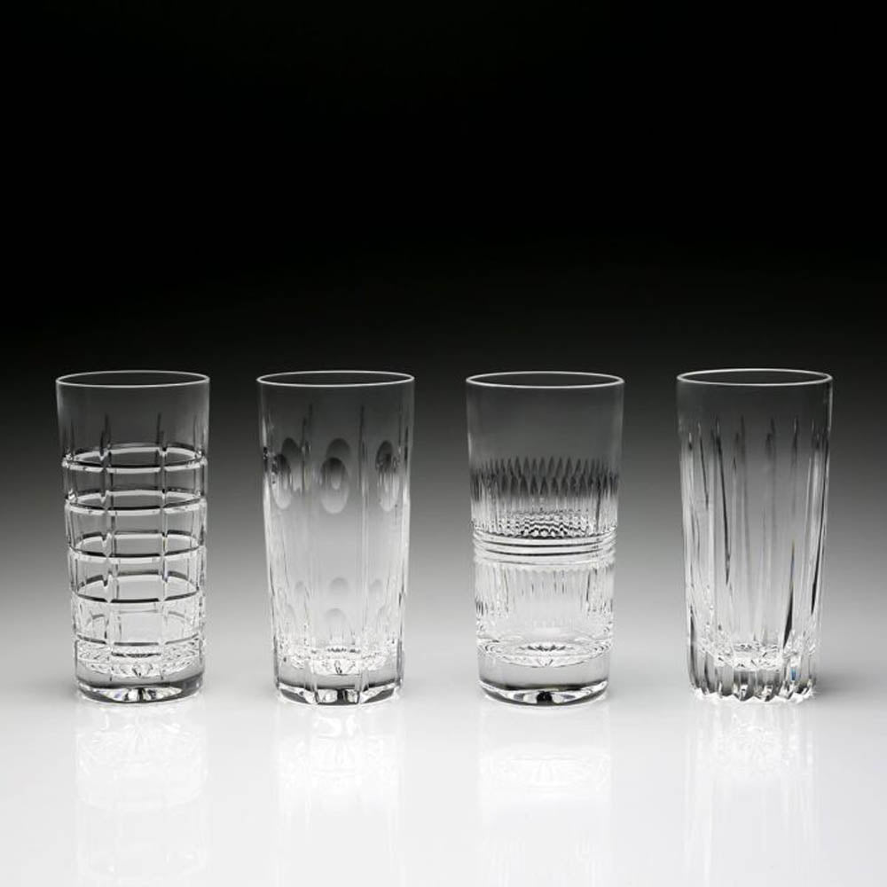 Skye Box of 4 Highball Tumblers by William Yeoward Additional Image - 3