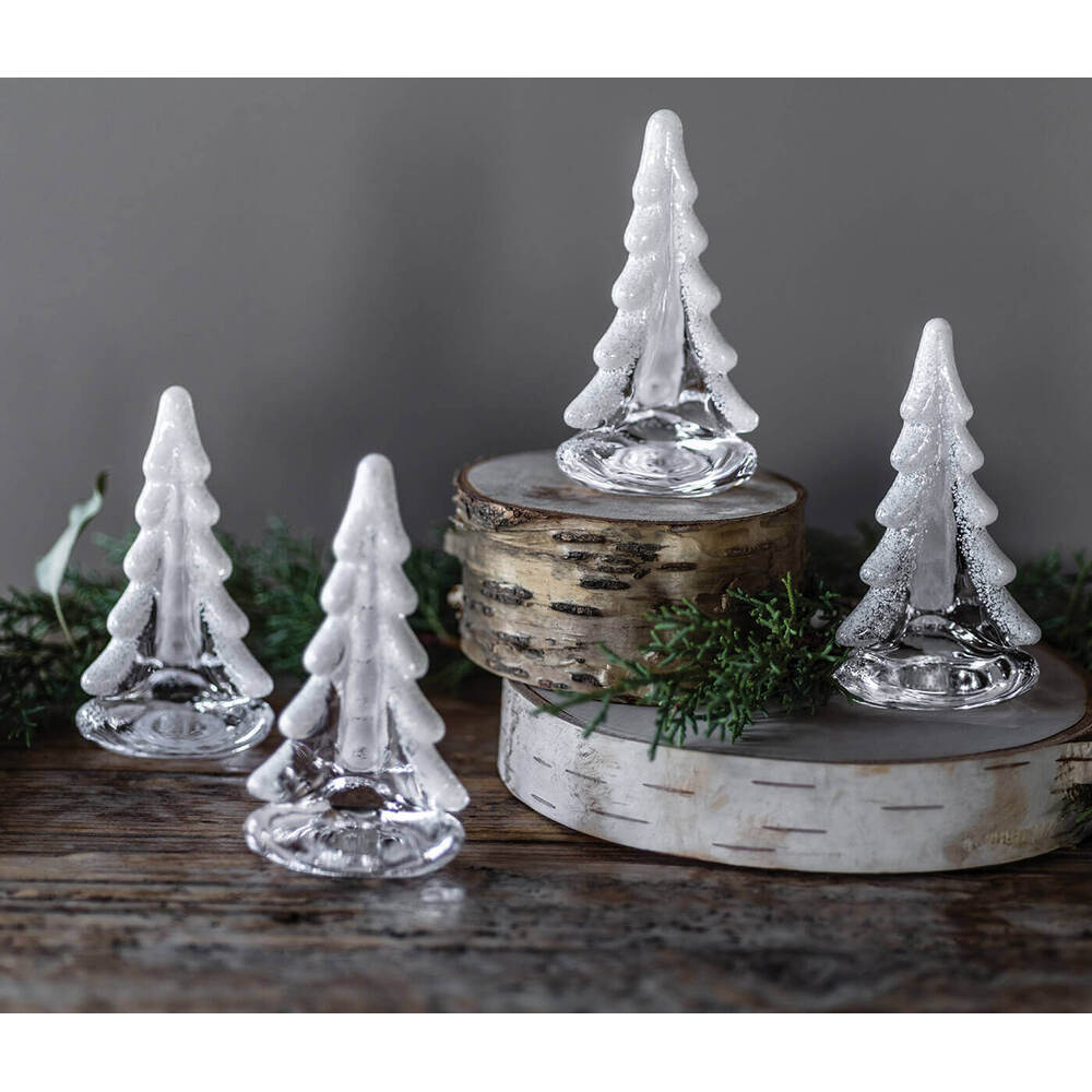 Snowy Branches Evergreen by Simon Pearce Additional Image-5