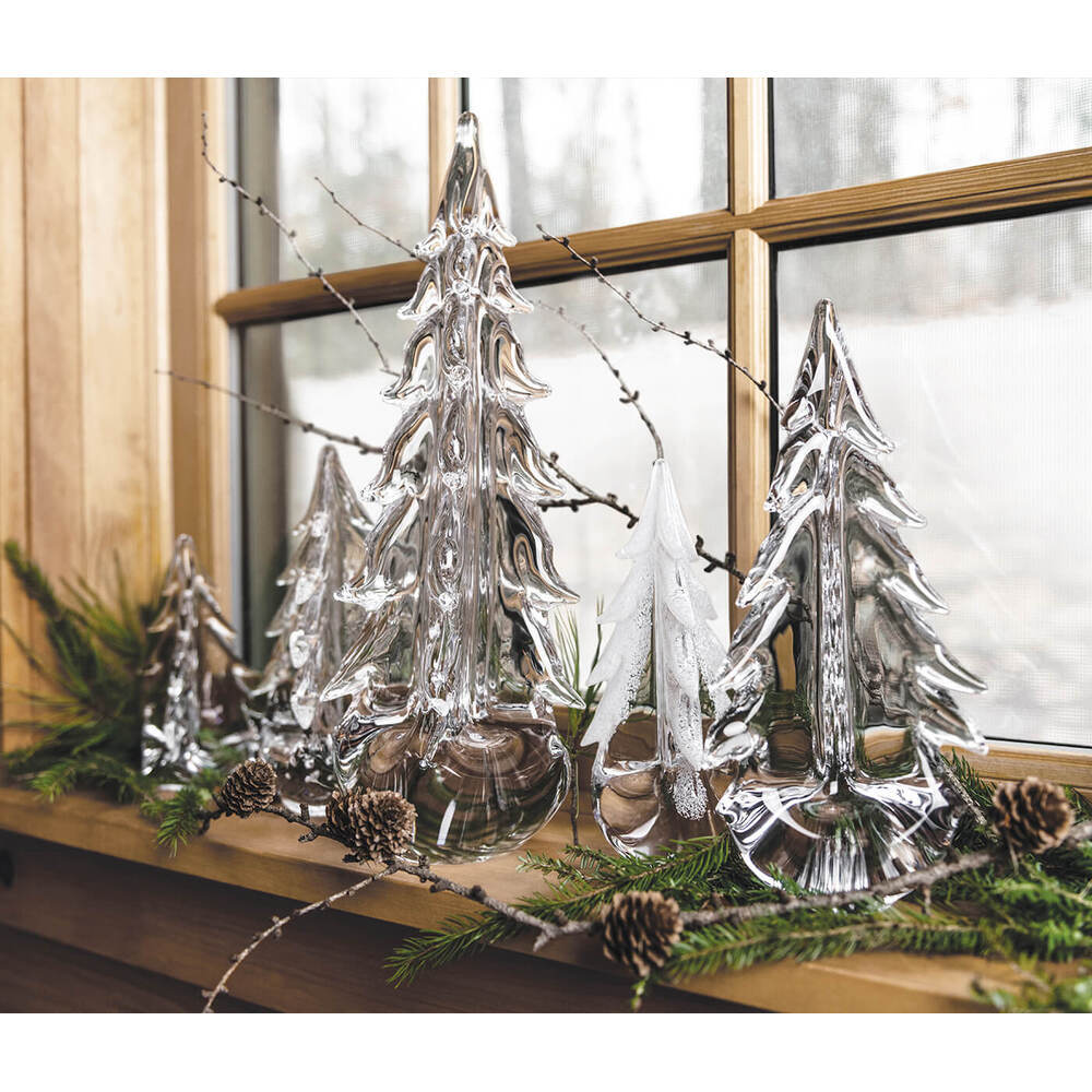 Snowy Branches Evergreen by Simon Pearce Additional Image-9