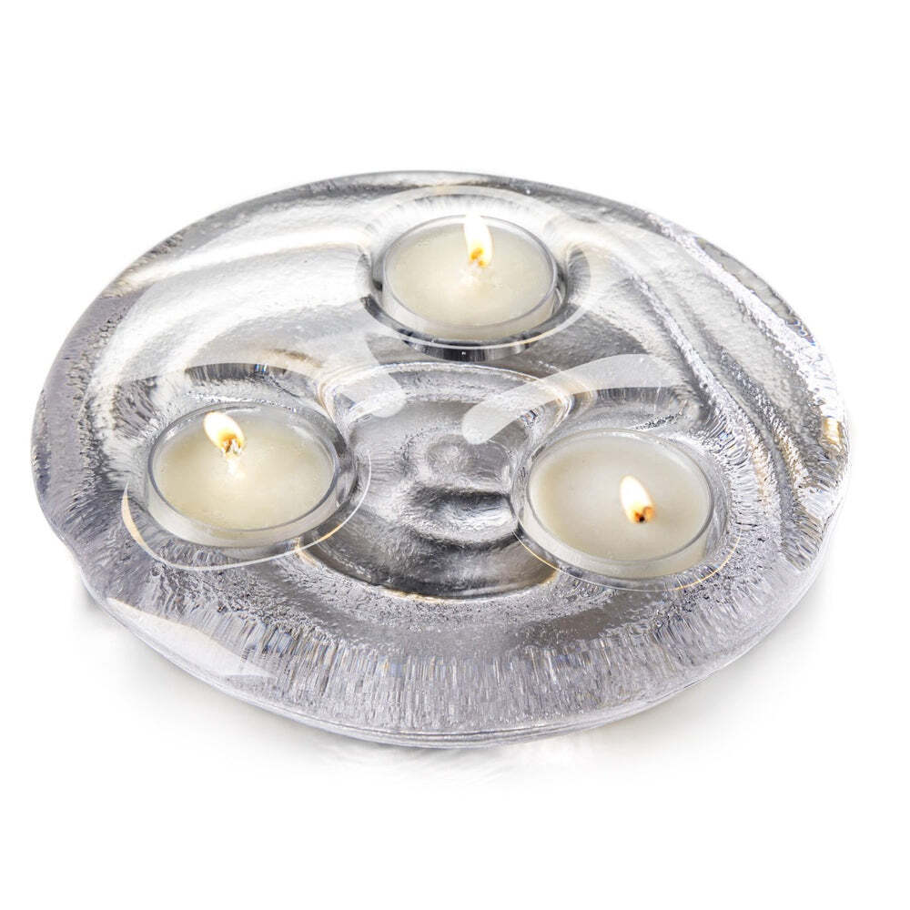Thetford Trio Tealight by Simon Pearce Additional Image-2