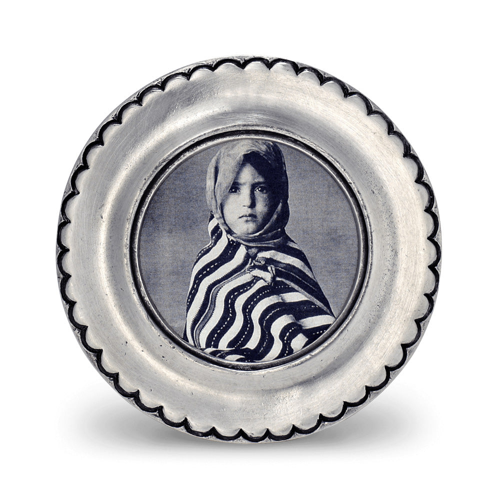 Trentino Round Frame Small by Match Pewter