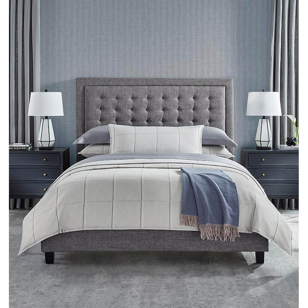 Tronto Luxury Sham & Duvet Cover by SFERRA Additional Image - 2