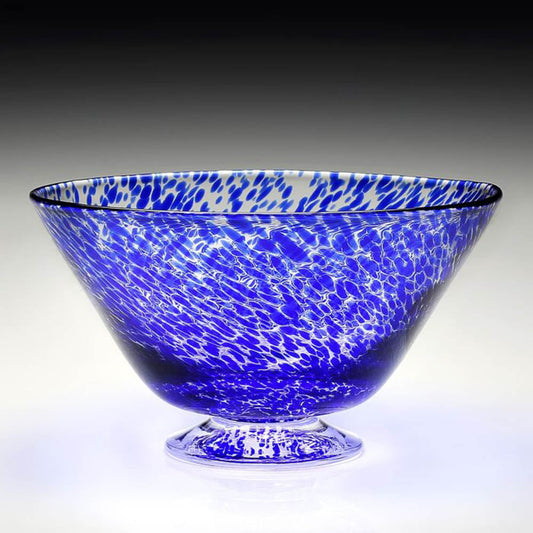 Vanessa Bowl Sicilian Blue by William Yeoward Crystal Additional Image - 1