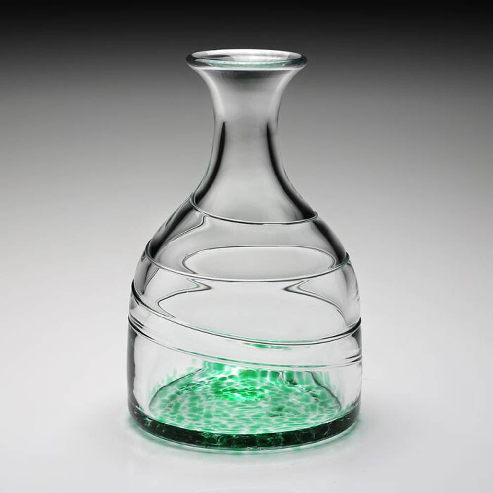 Vanessa Carafe Forest Green by William Yeoward Crystal Additional Image - 1