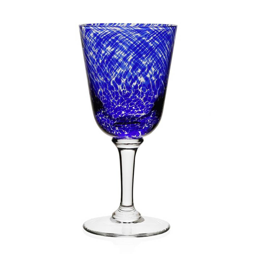 Vanessa Goblet Sicilian Blue by William Yeoward Crystal