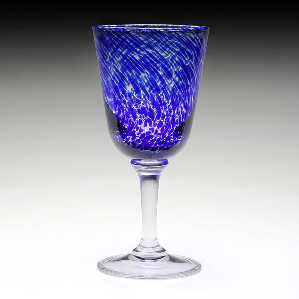 Vanessa Goblet Sicilian Blue by William Yeoward Crystal Additional Image - 1