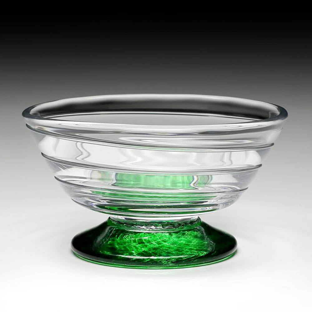 Vanessa Nut Bowl Forest Green by William Yeoward Crystal Additional Image - 1