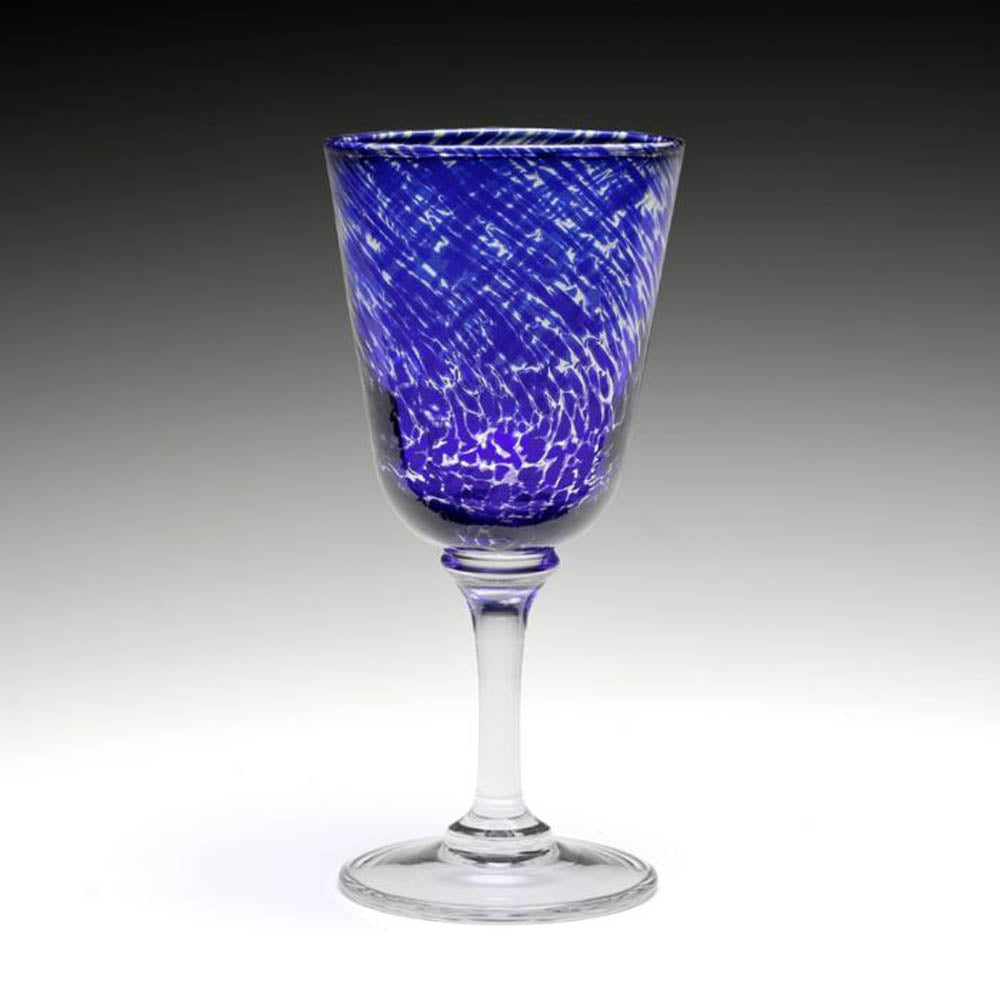 Vanessa Sicilian Blue Wine by William Yeoward Crystal Additional Image - 1
