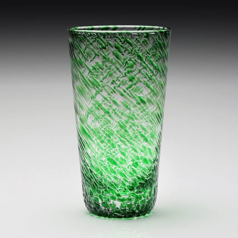 Vanessa Tumbler Highball Forest Green by William Yeoward Crystal Additional Image - 1
