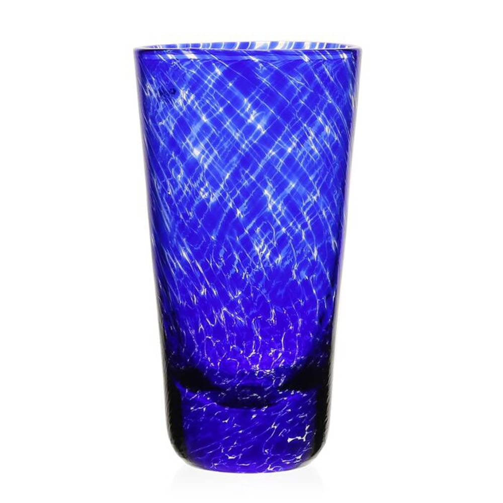 Vanessa Tumbler Highball Sicilian Blue by William Yeoward Crystal