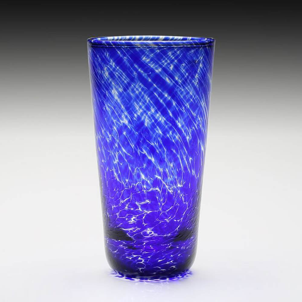 Vanessa Tumbler Highball Sicilian Blue by William Yeoward Crystal Additional Image - 1