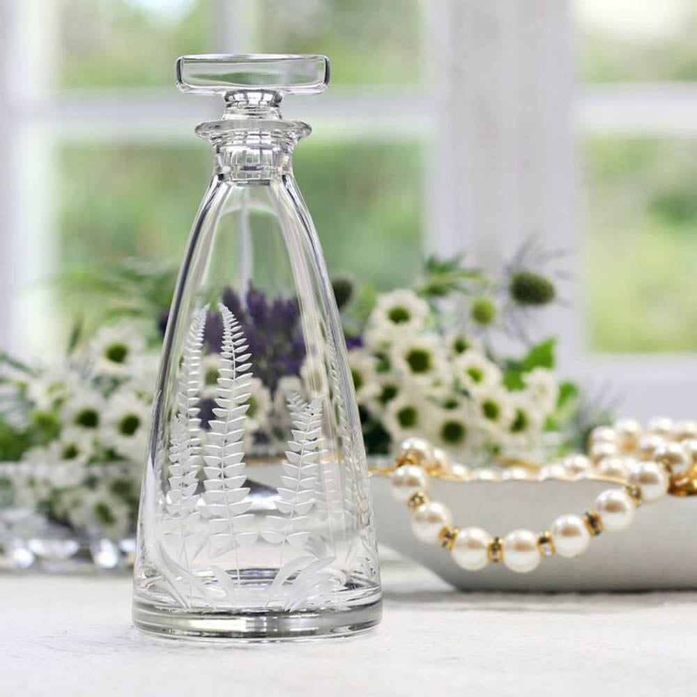Veronica Bottle Conical by William Yeoward Crystal Additional Image - 2