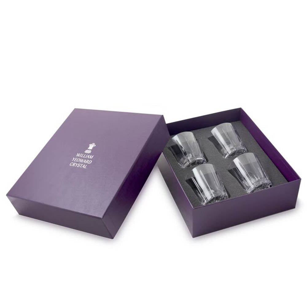Vesper Box of X4 Whisky Tumblers Conical by William Yeoward Additional Image - 1