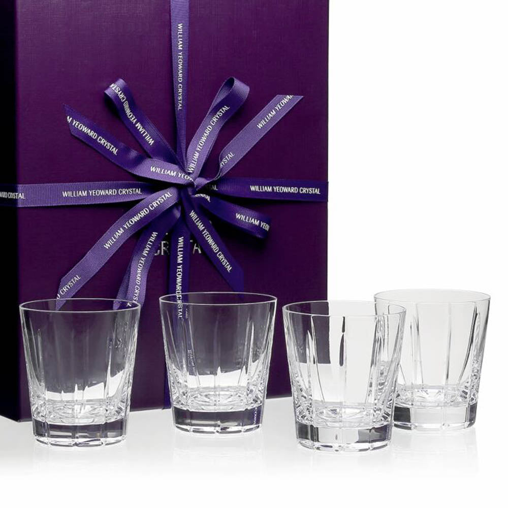 Vesper Box of X4 Whisky Tumblers Conical by William Yeoward Additional Image - 3