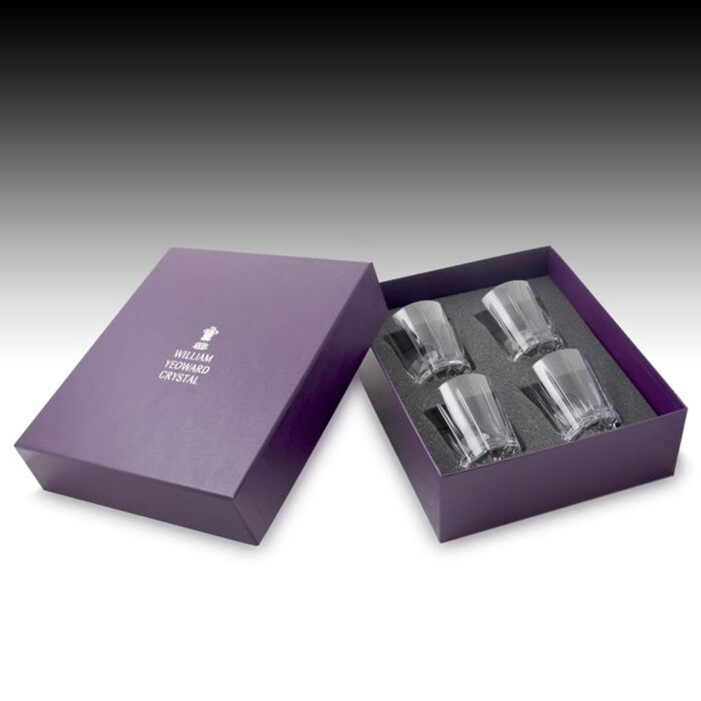 Vesper Box of X4 Whisky Tumblers Conical by William Yeoward Additional Image - 5