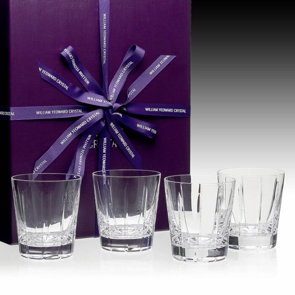 Vesper Box of X4 Whisky Tumblers Conical by William Yeoward Additional Image - 7
