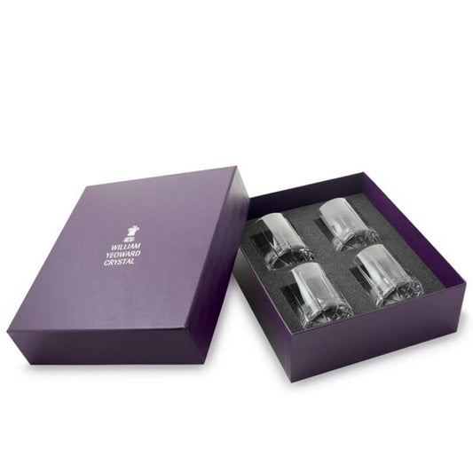 Vesper Box of X4 Whisky Tumblers Straight by William Yeoward Additional Image - 1