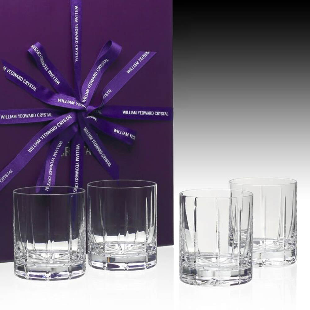 Vesper Box of X4 Whisky Tumblers Straight by William Yeoward Additional Image - 7
