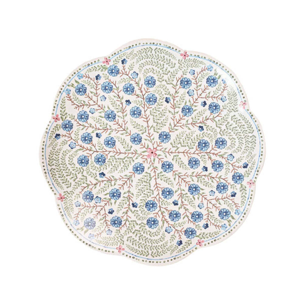 Villa Seville Scalloped Dessert/Salad Plate - Chambray by Juliska