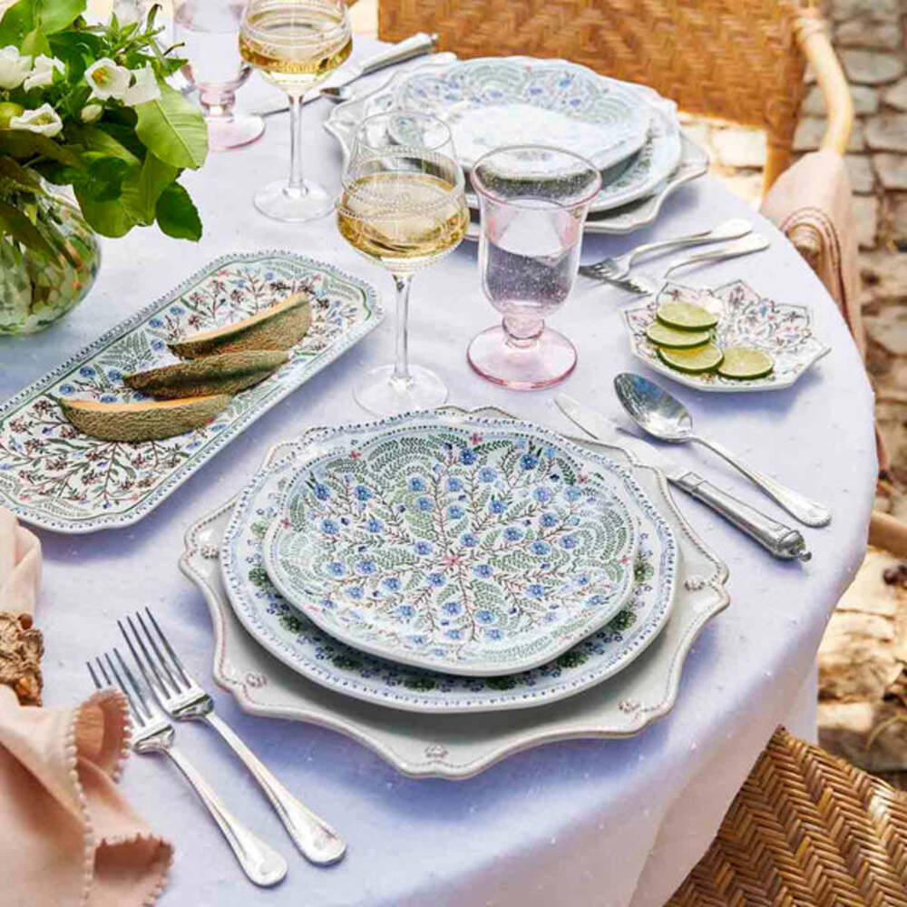 Villa Seville Scalloped Dessert/Salad Plate - Chambray by Juliska Additional Image-3
