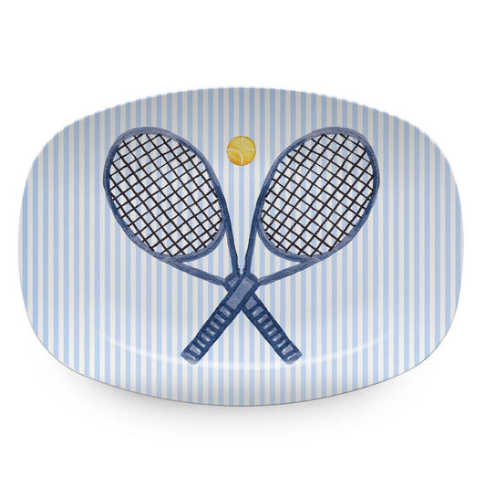 What A Racquet Platter by Mariposa