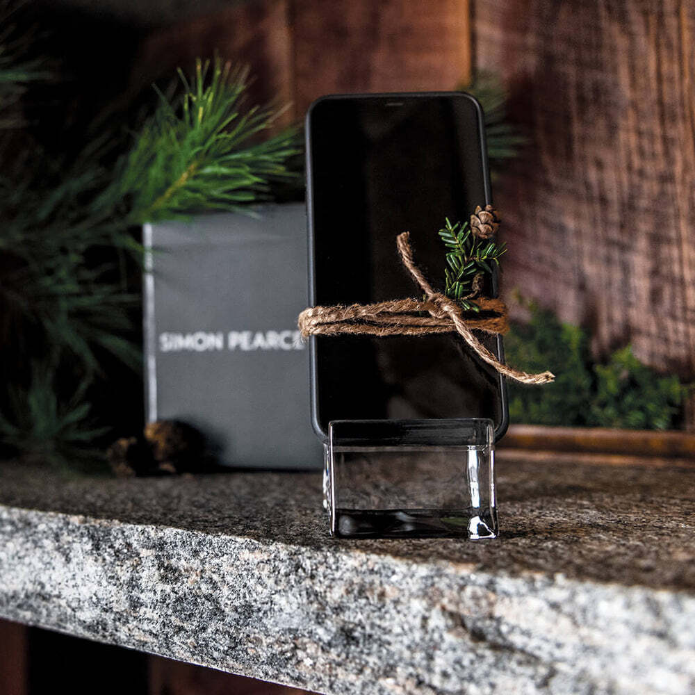 Woodbury Phone Holder by Simon Pearce Additional Image-10
