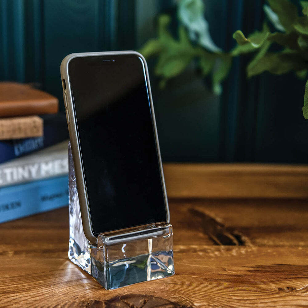 Woodbury Phone Holder by Simon Pearce Additional Image-12