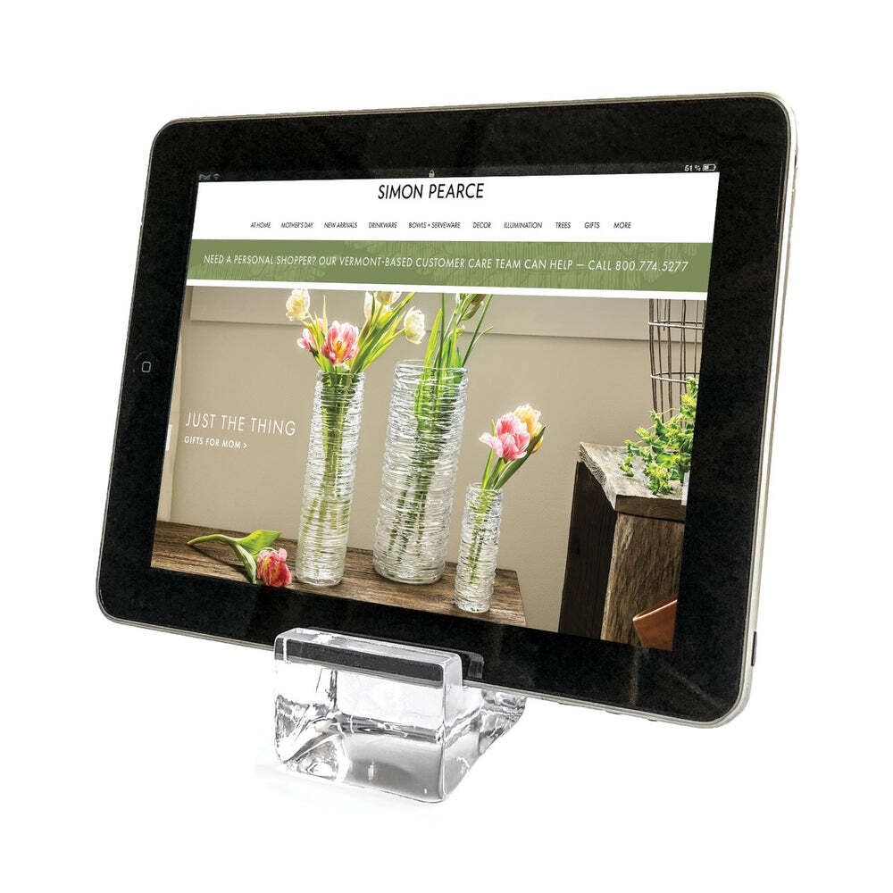 Woodbury Phone Holder by Simon Pearce Additional Image-6