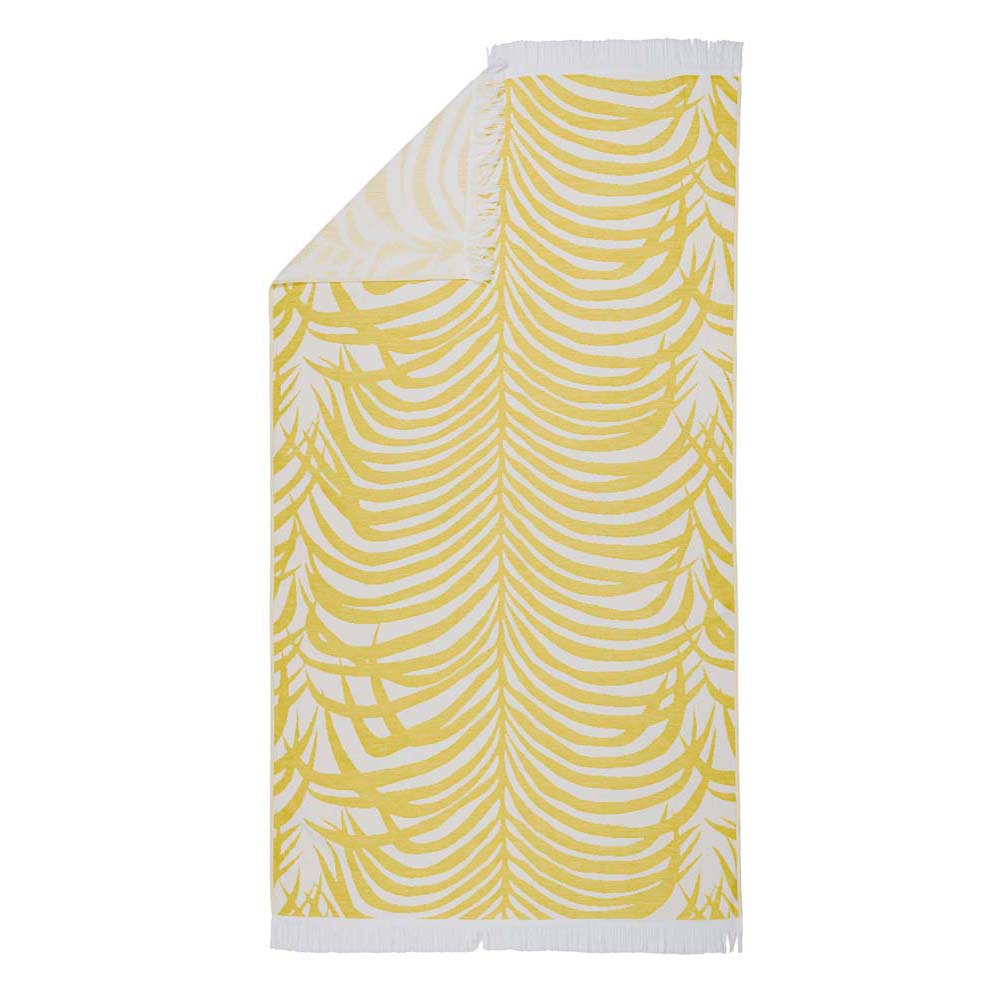 Zebra Palm Beach Towel by Matouk