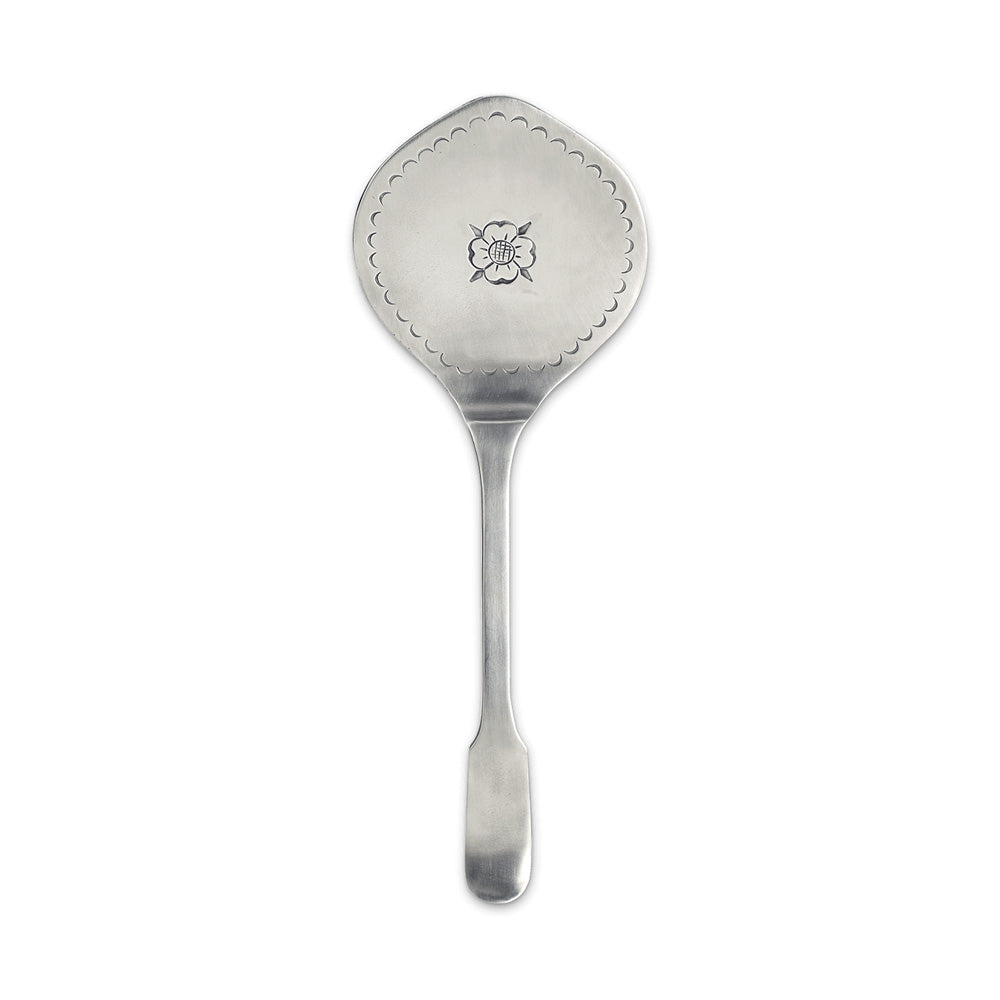 Match Pewter flatware and serving pieces