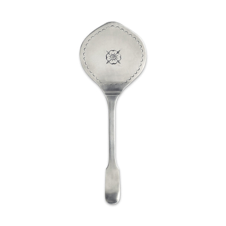 Match Pewter flatware and serving pieces