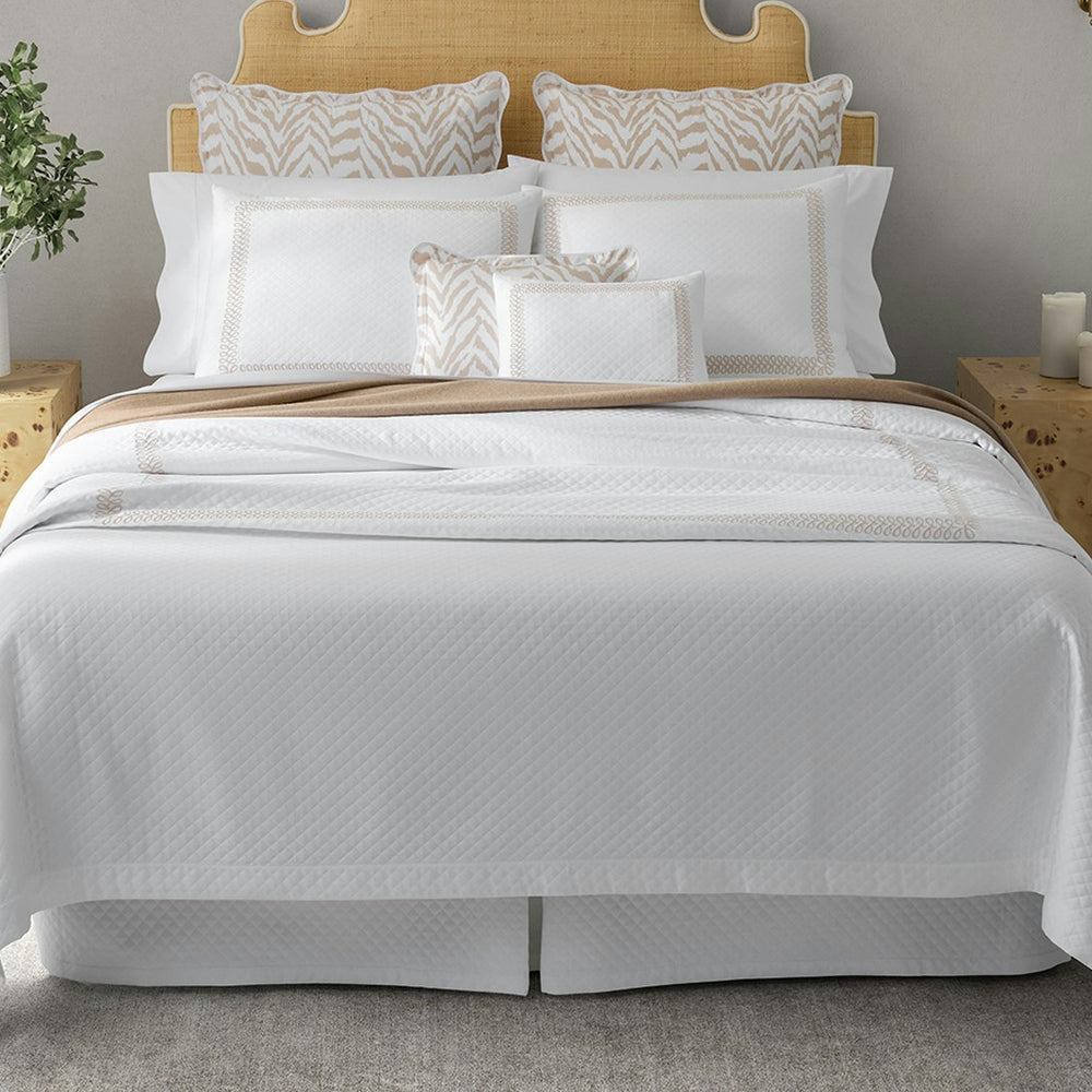Astor Braid Matelasse Bedding