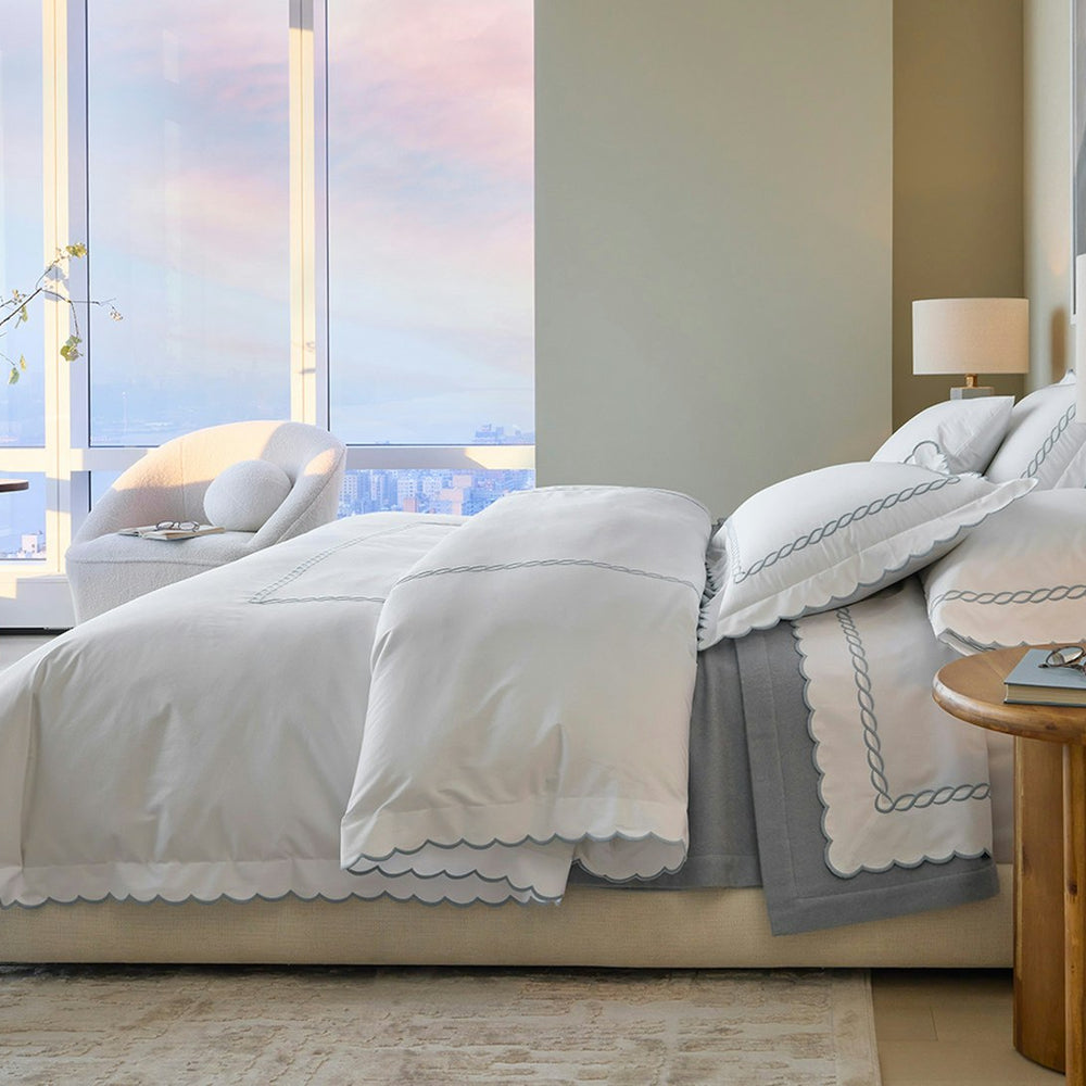 Classic Chain Scallop Bedding & Bath