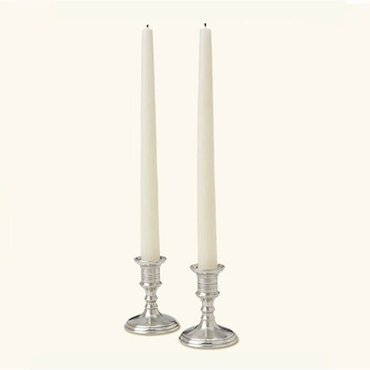 Match Pewter candlesticks and candle holders