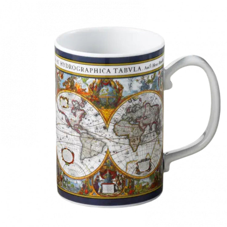 Mottahedeh World Map Hondius collection