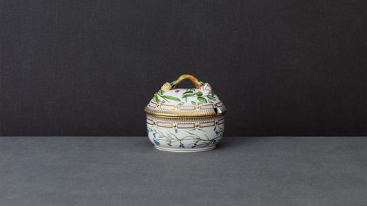 Flora Danica Sugar Bowl and Lid, 60 cl by Royal Copenhagen