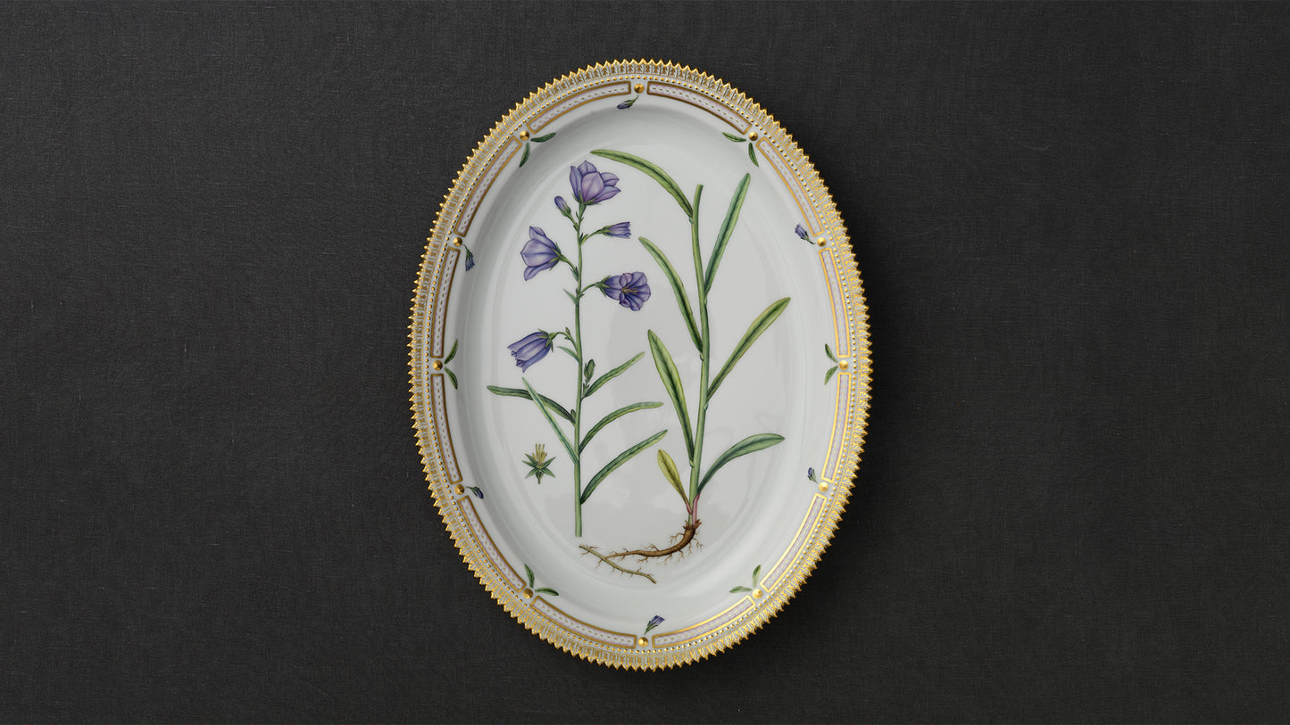 Flora Danica Oval Dish, 47 cm by Royal Copenhagen