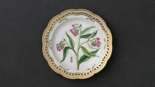 Flora Danica Dish with Openwork Border by Royal Copenhagen